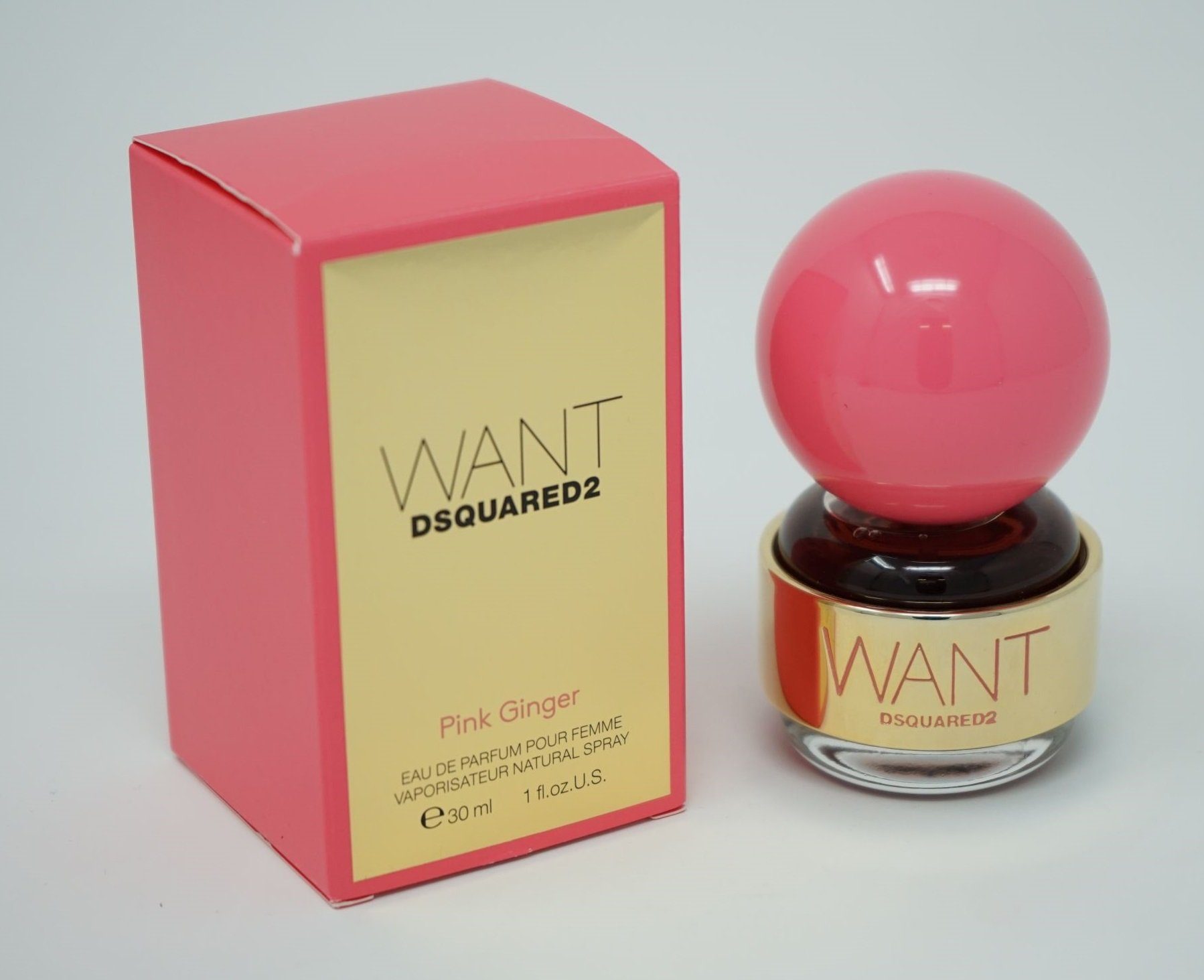 Ginger Want de Eau Parfum Parfum Dsquared2 de 30 Eau Pink Dsquared ml