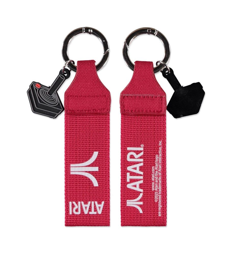 DIFUZED Schlüsselanhänger Atari Gummi-Schlüsselanhänger Atari