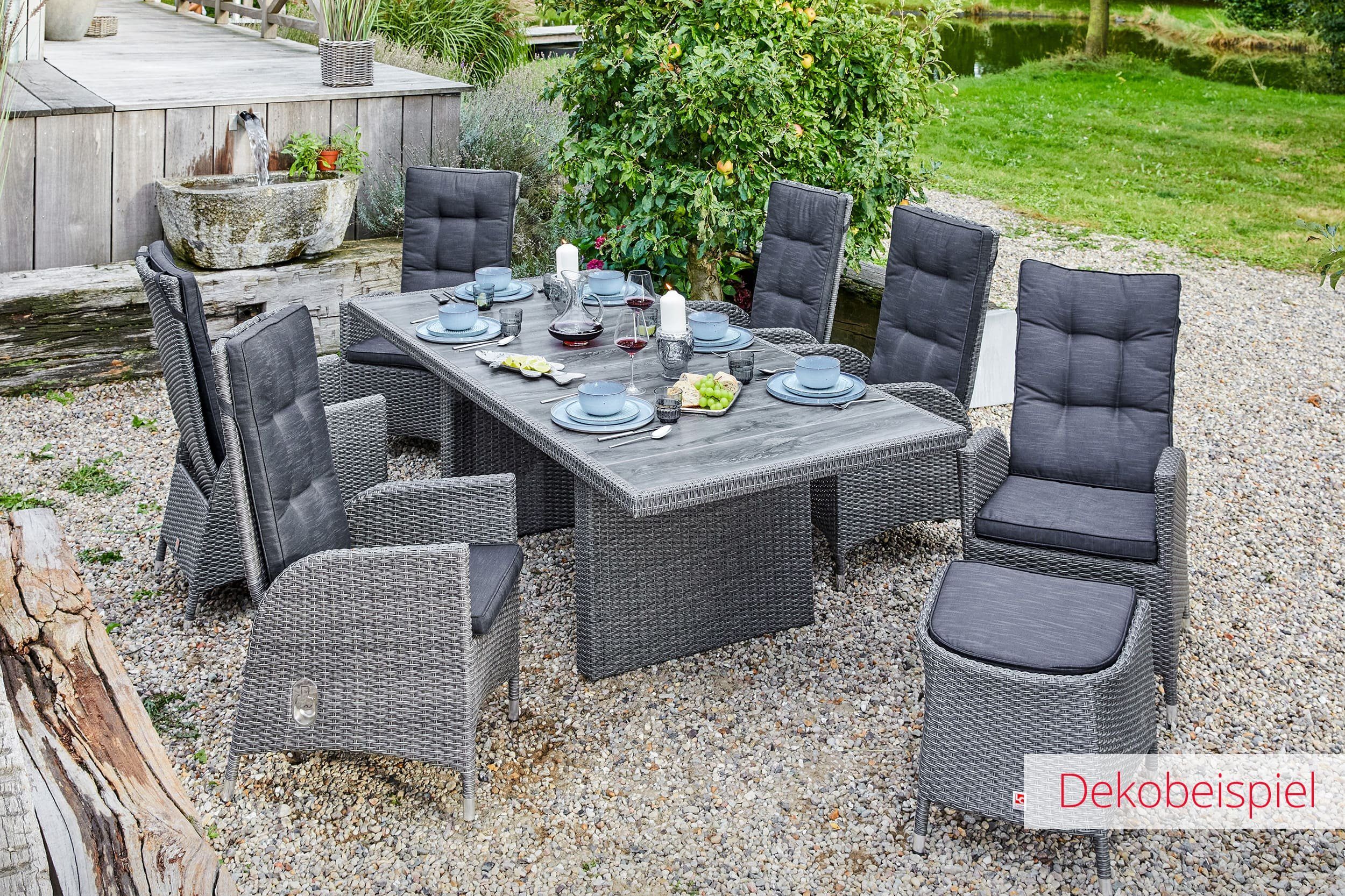 LC Garden Gartenmöbelset »LC Garden »Barcelona« Dining Set IIX mit