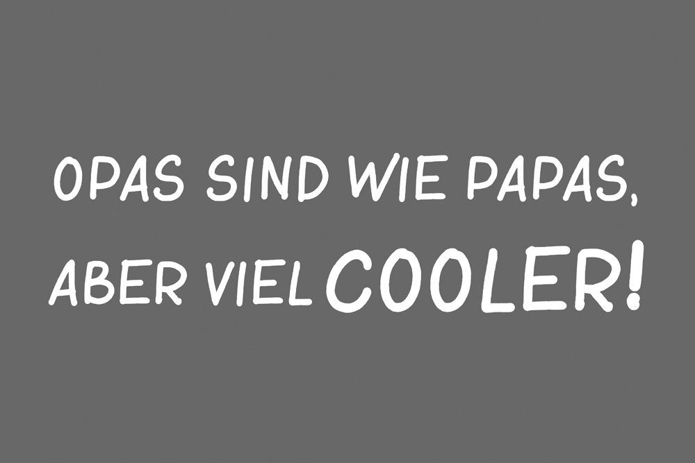 queence Metallbild Cooler, Sprüche (1 St)