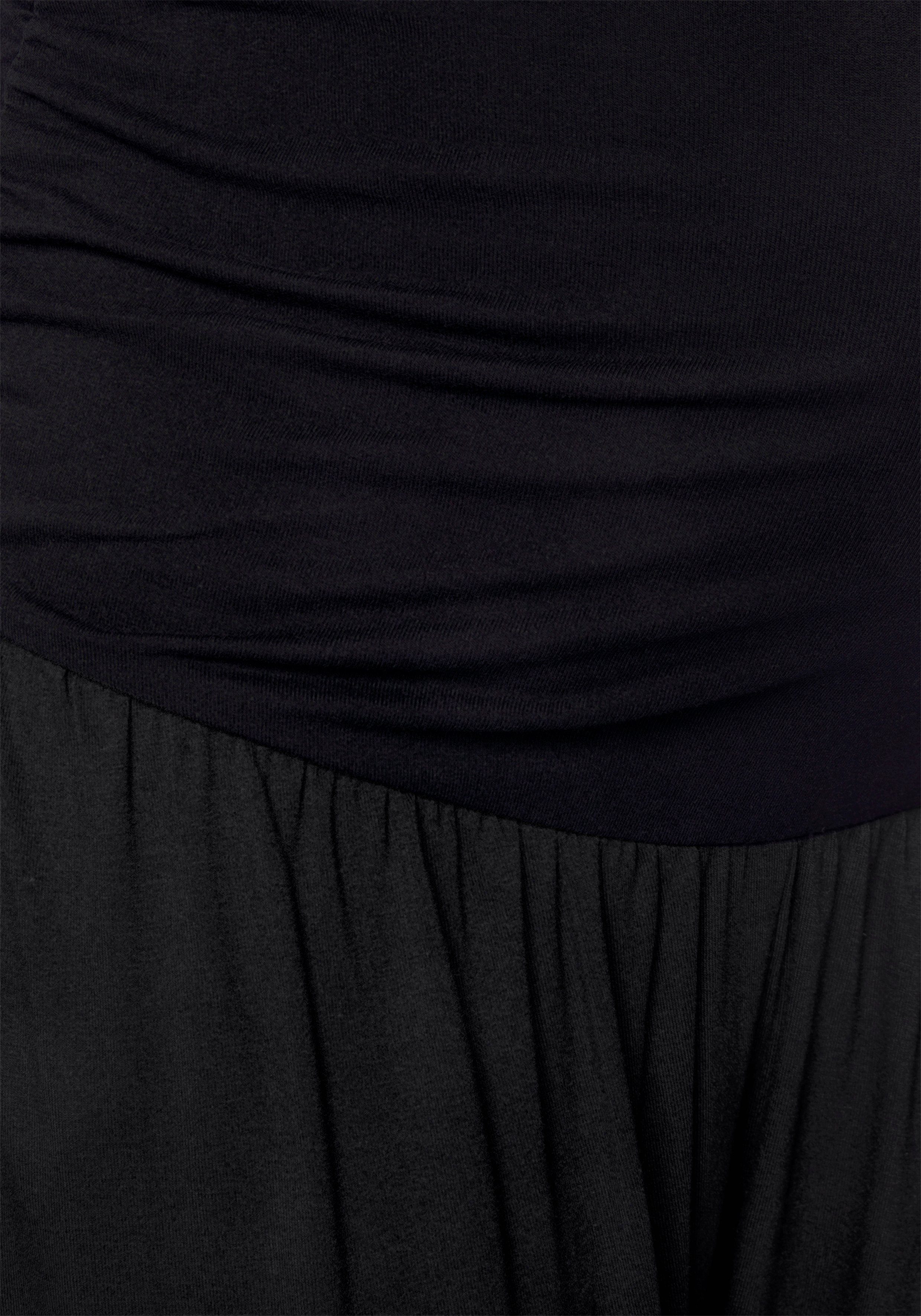 Neun Monate Umstandsharemshose Viskose Haremshose für Schwangerschaft und Stillzeit, mit elastischem Bund