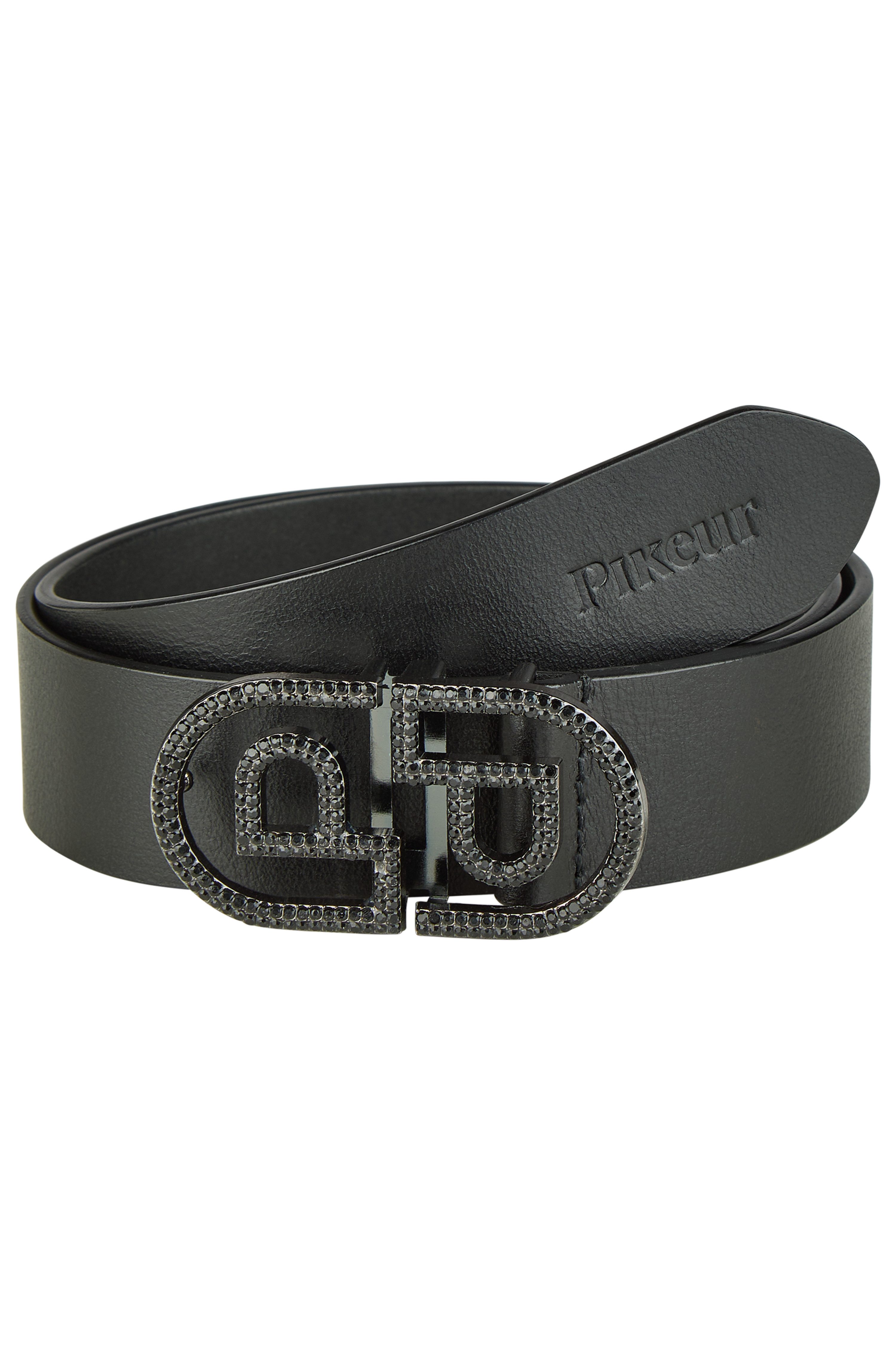 Pikeur Hüftgürtel Gürtel Selection Glitter in schwarz