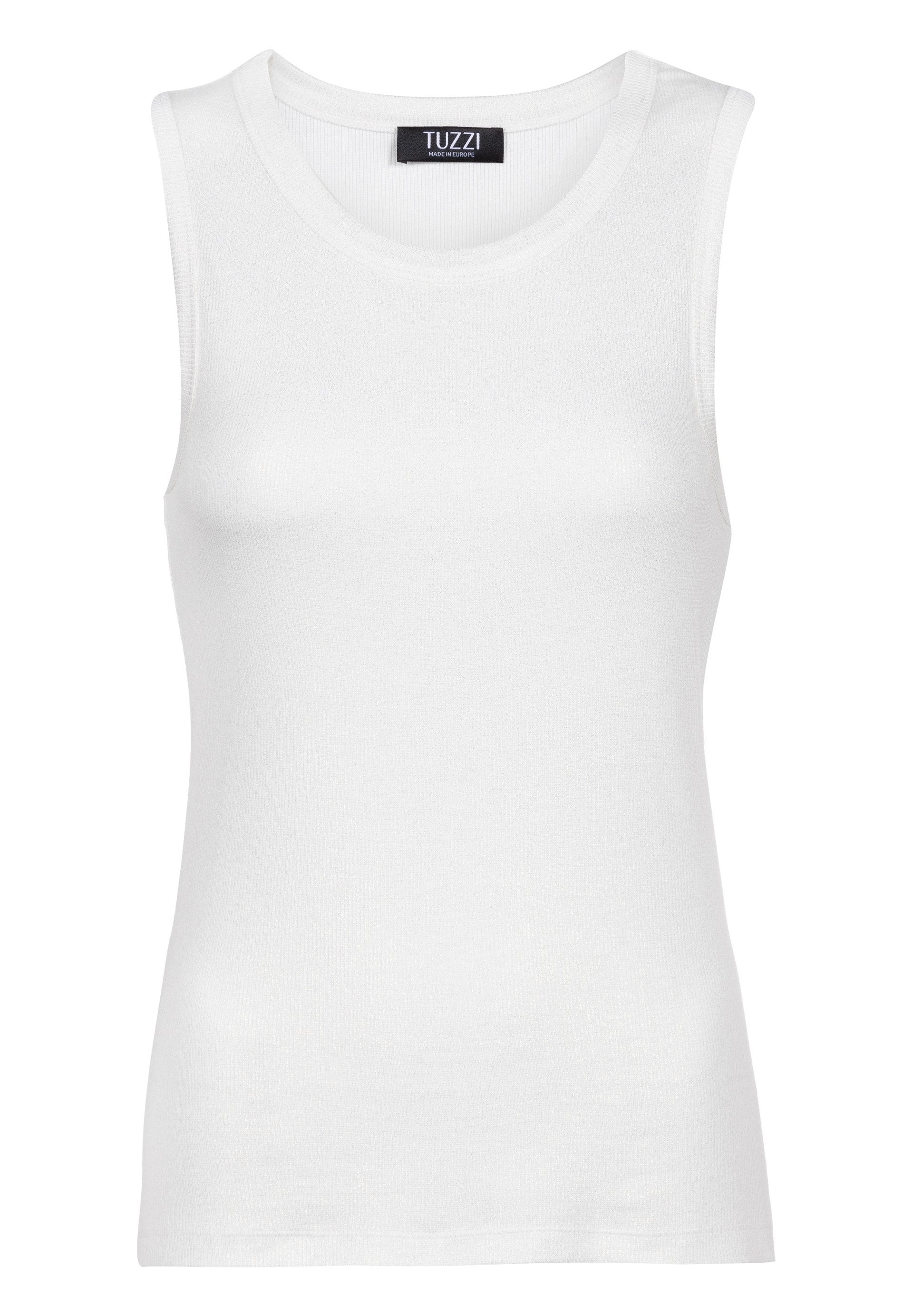 TUZZI T-Shirt mit Strickstruktur