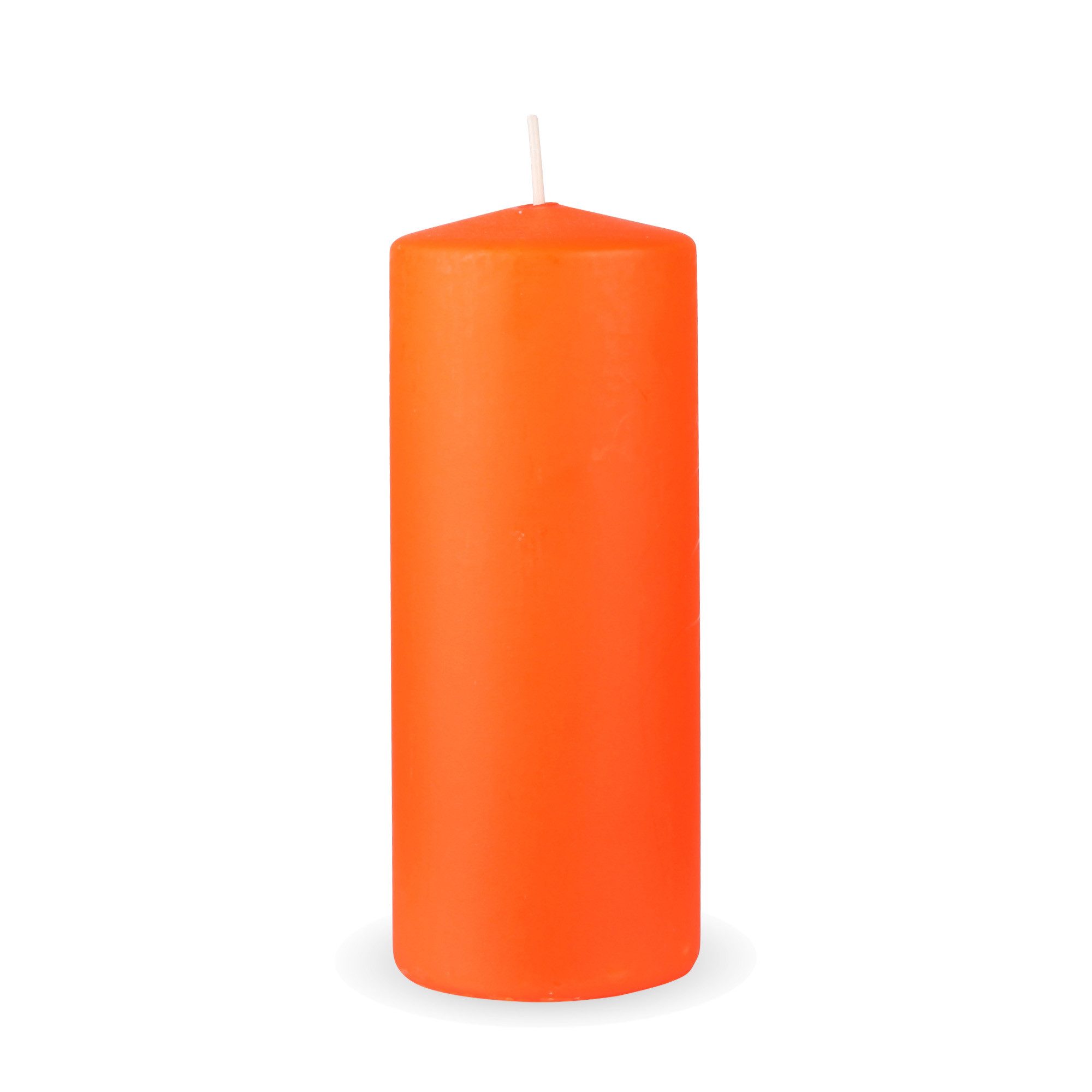 HS Candle Stumpenkerze Säulenkerze Ø7cm (1-tlg), Wachskerzen - unparfümierte Säulenkerzen - viele Farben/Größen