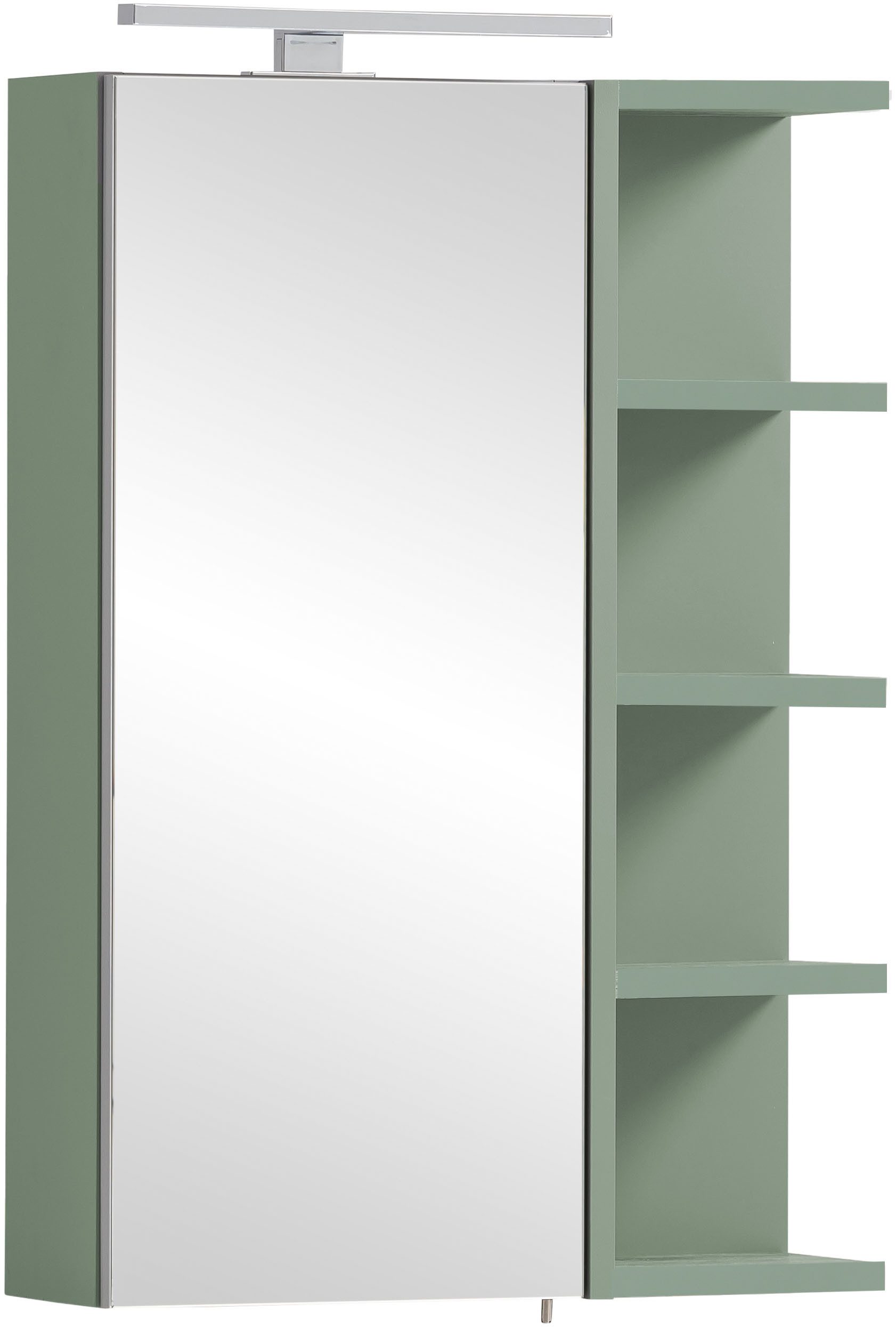 Schildmeyer Spiegelschrank Piazza, Spiegelschrank, Made in Germany, B: 49,7 cm (1-St) Solide Verarbeitung - Dieses Produkt ist in Deutschland gefertigt