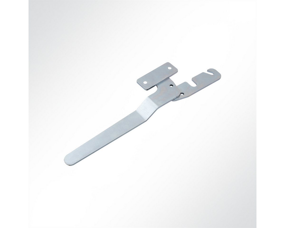 Thumbnail - LYSEL® Türriegel Hebelspannverschluss zum Umklappen mit Gegenhalter verzinkt, (1-tlg)