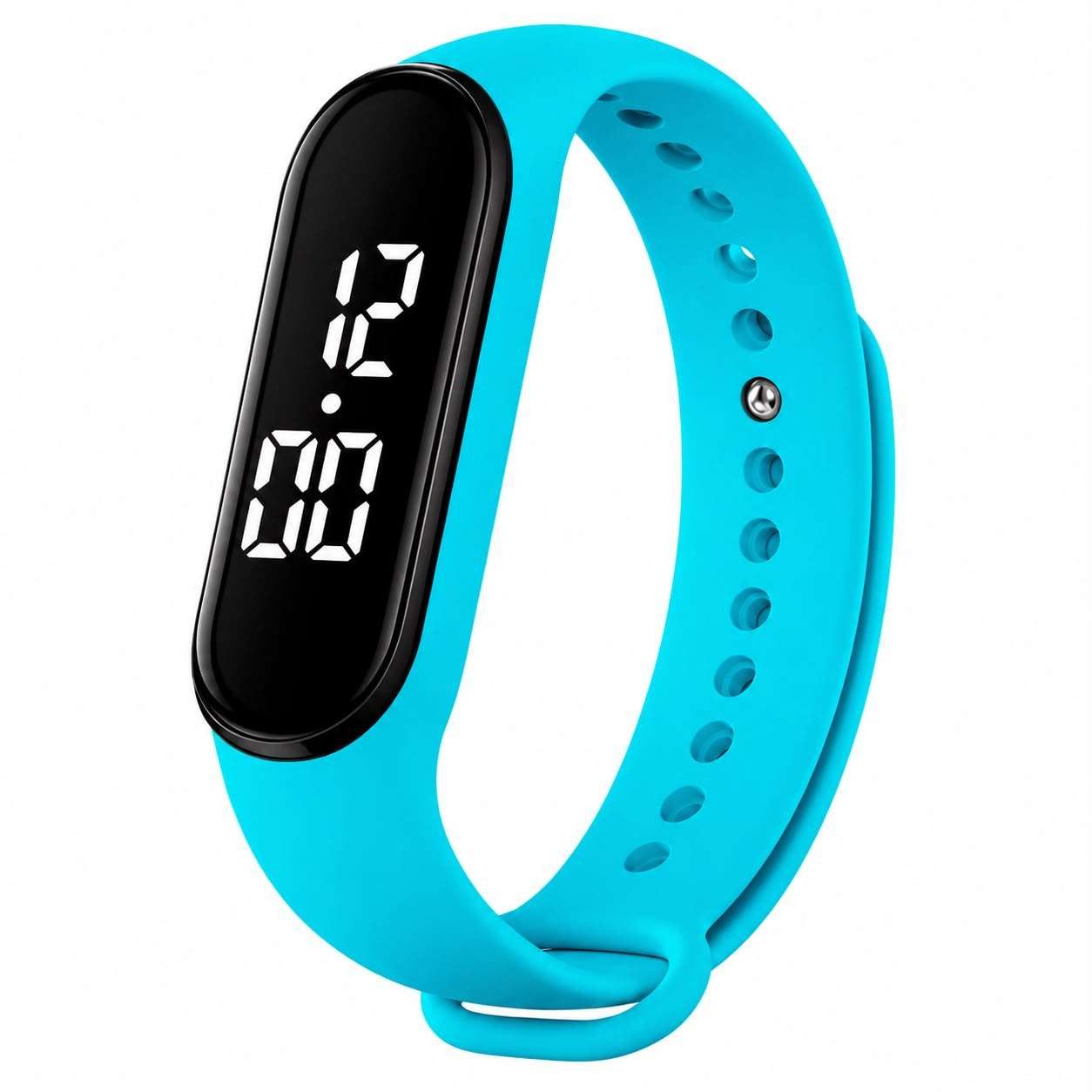 Taffstyle Quarzuhr Digitale Armbanduhr Silikon LED Sportuhr Gummi Kinderuhr Unisex bunt, (Batteriebetriebene LED-Uhr – kein Aufladen und kein Ladekabel nötig)