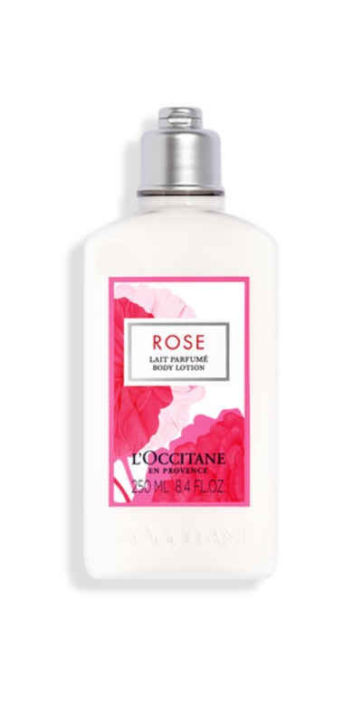 L'OCCITANE Bodylotion Rose 250ml, Die Bodylotion Rose, enthält das Blütenwasser der Rosa Centifolia.