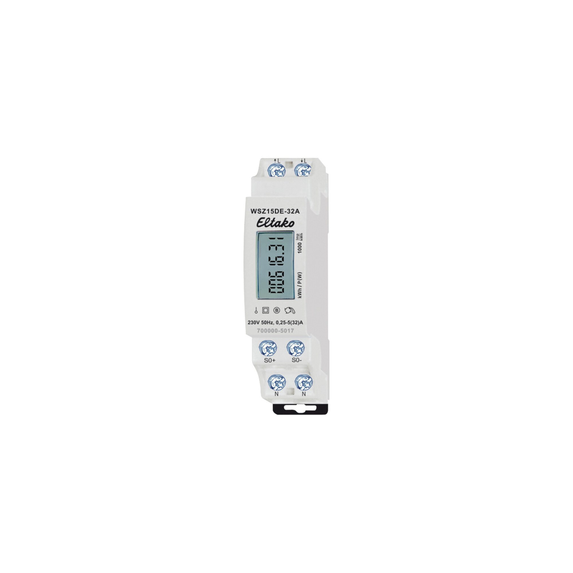 Eltako Multimeter Eltako Wechselstromzähler ungeeicht WSZ15DE-32A