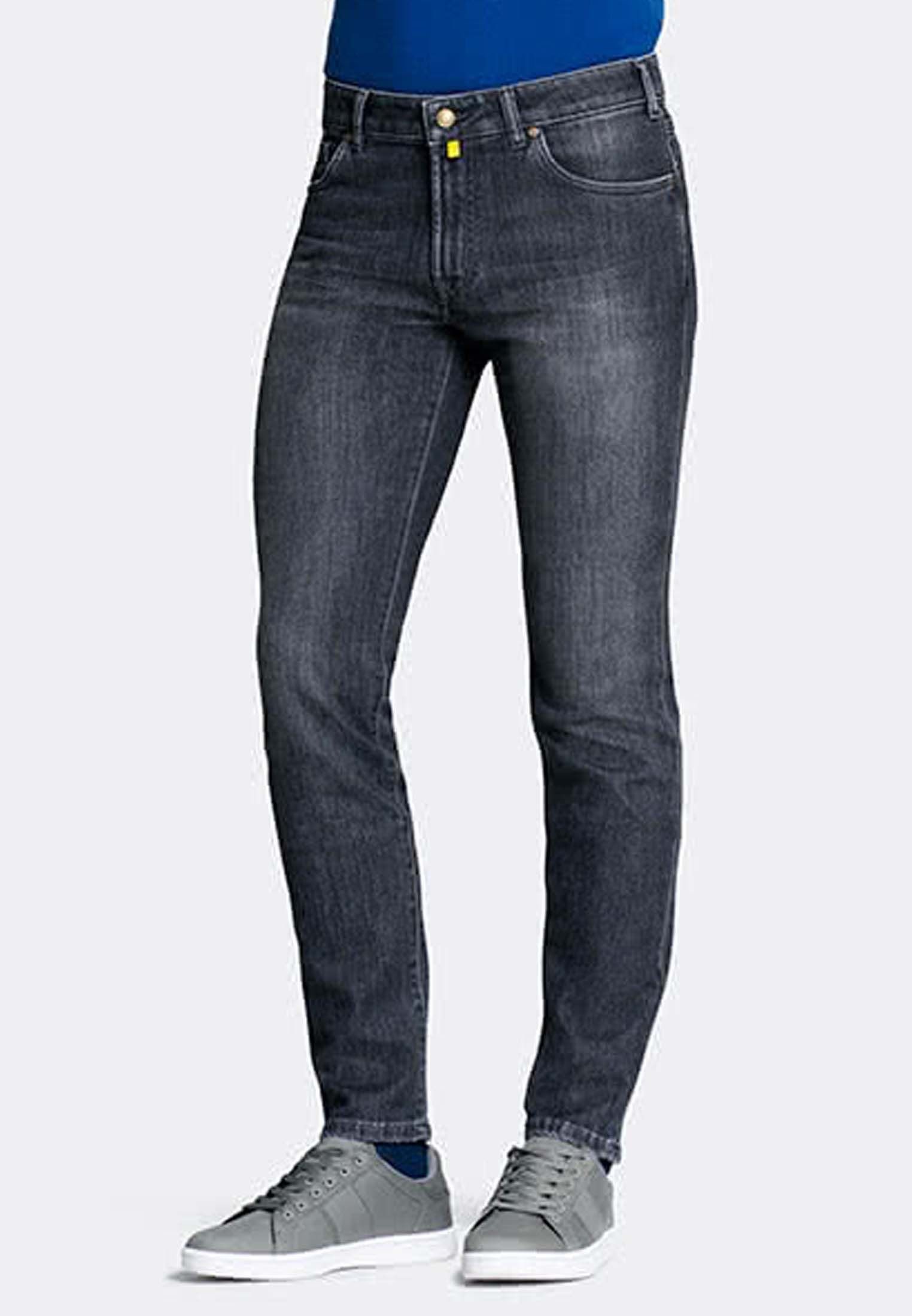 MMX Slim-fit-Jeans Phoenix mit Used-Waschung grey used