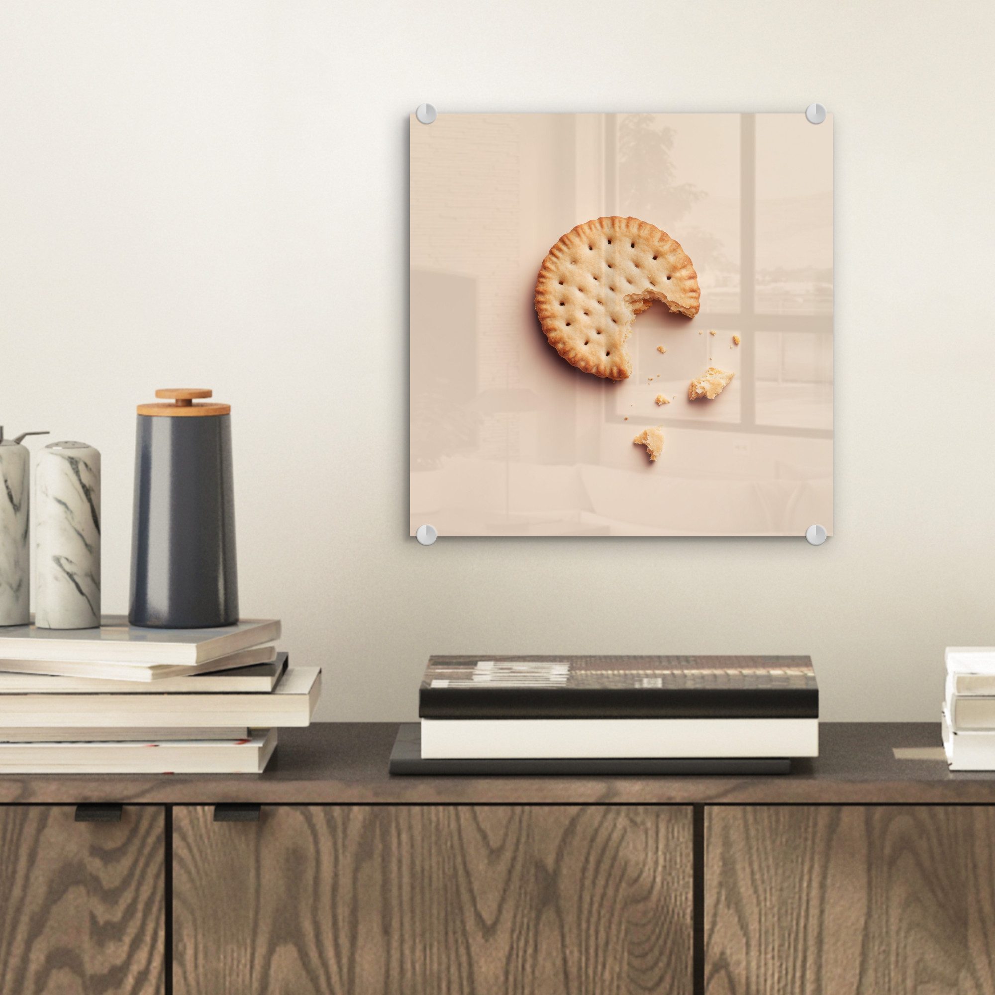 MuchoWow Acrylglasbild Keks - Krümel - günstig online kaufen