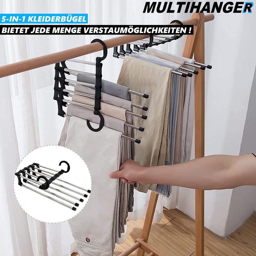 MAVURA Mehrfach-Kleiderbügel MULTIHANGER Kleiderbügel Edelstahl Kleiderträg günstig online kaufen