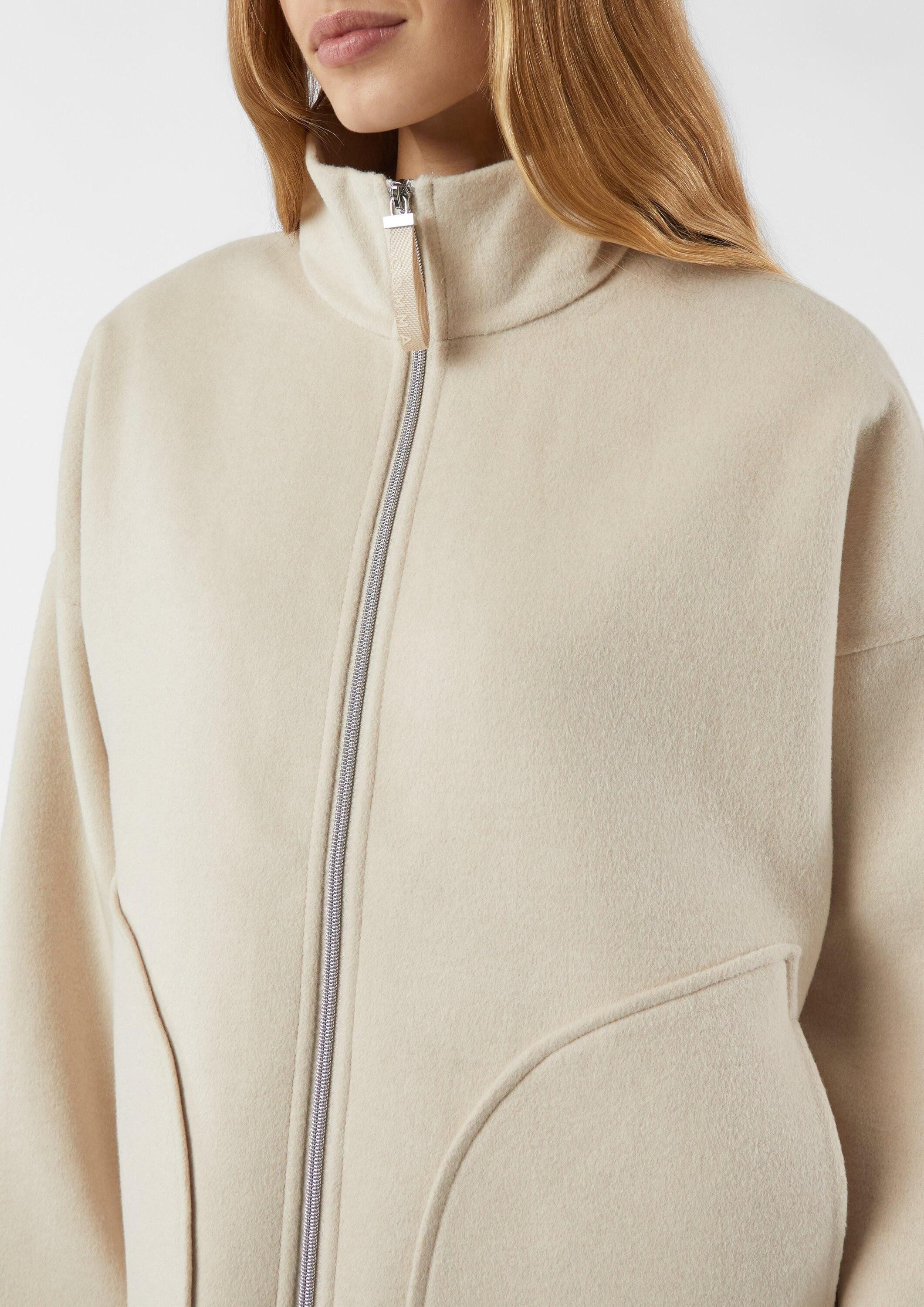 comma Funktionsjacke Outdoor-Umhang Oversize Doubleface-Cape