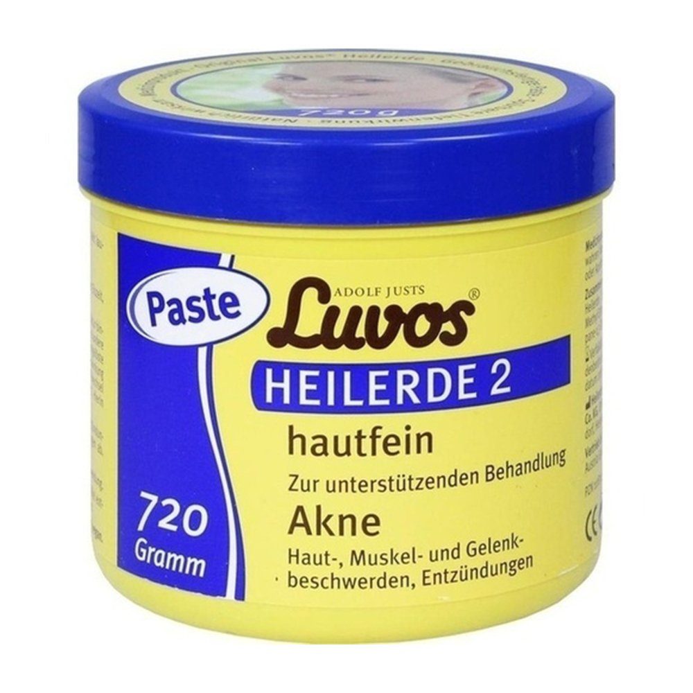 Luvos Gesichtsmaske Heilerde 2 hautfein Paste 720g PZN 11187450