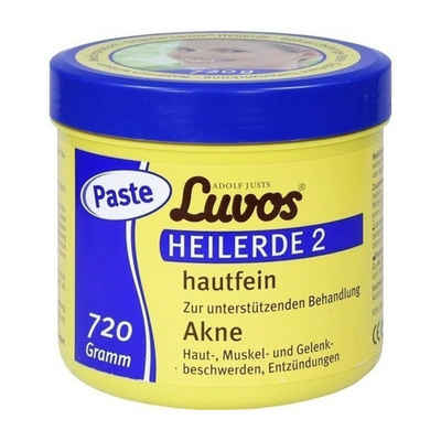 Heilerde-Gesellschaft Luvos Just GmbH & Co. KG Gesichtsmaske LUVOS Heilerde 2 hautfein Paste, 720 g