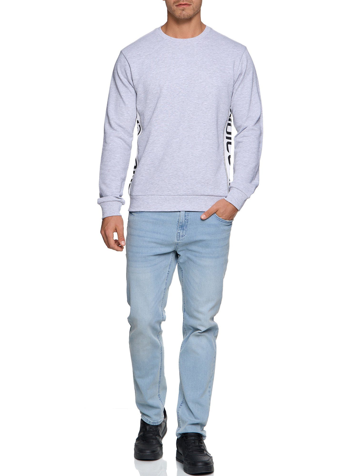 Indicode Sweater Herren INNilon Sweatshirt Herrenpulli günstig online kaufen