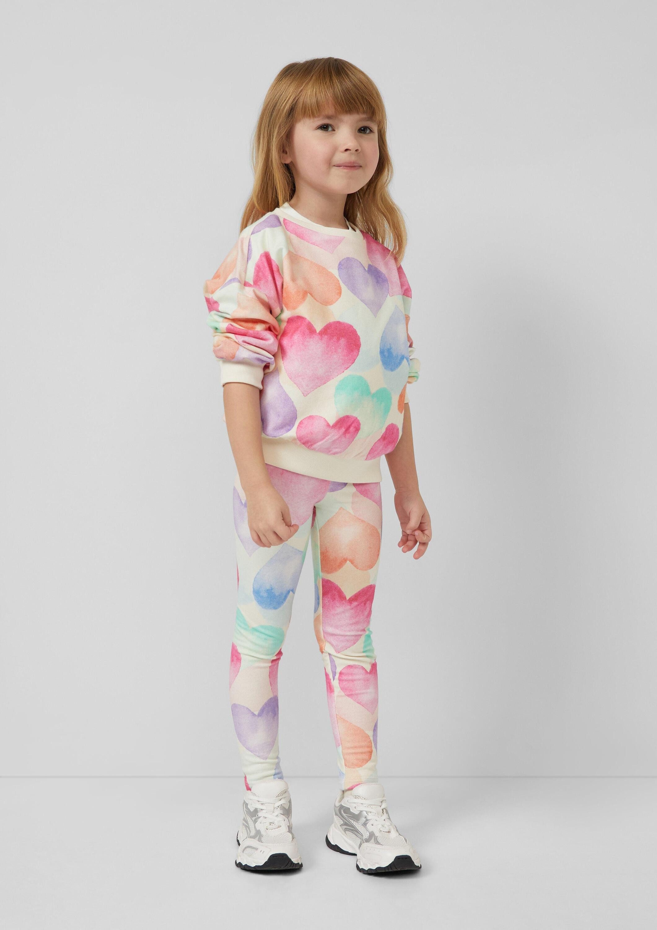 s.Oliver Leggings Leggings Leggins mit All-Over-Print