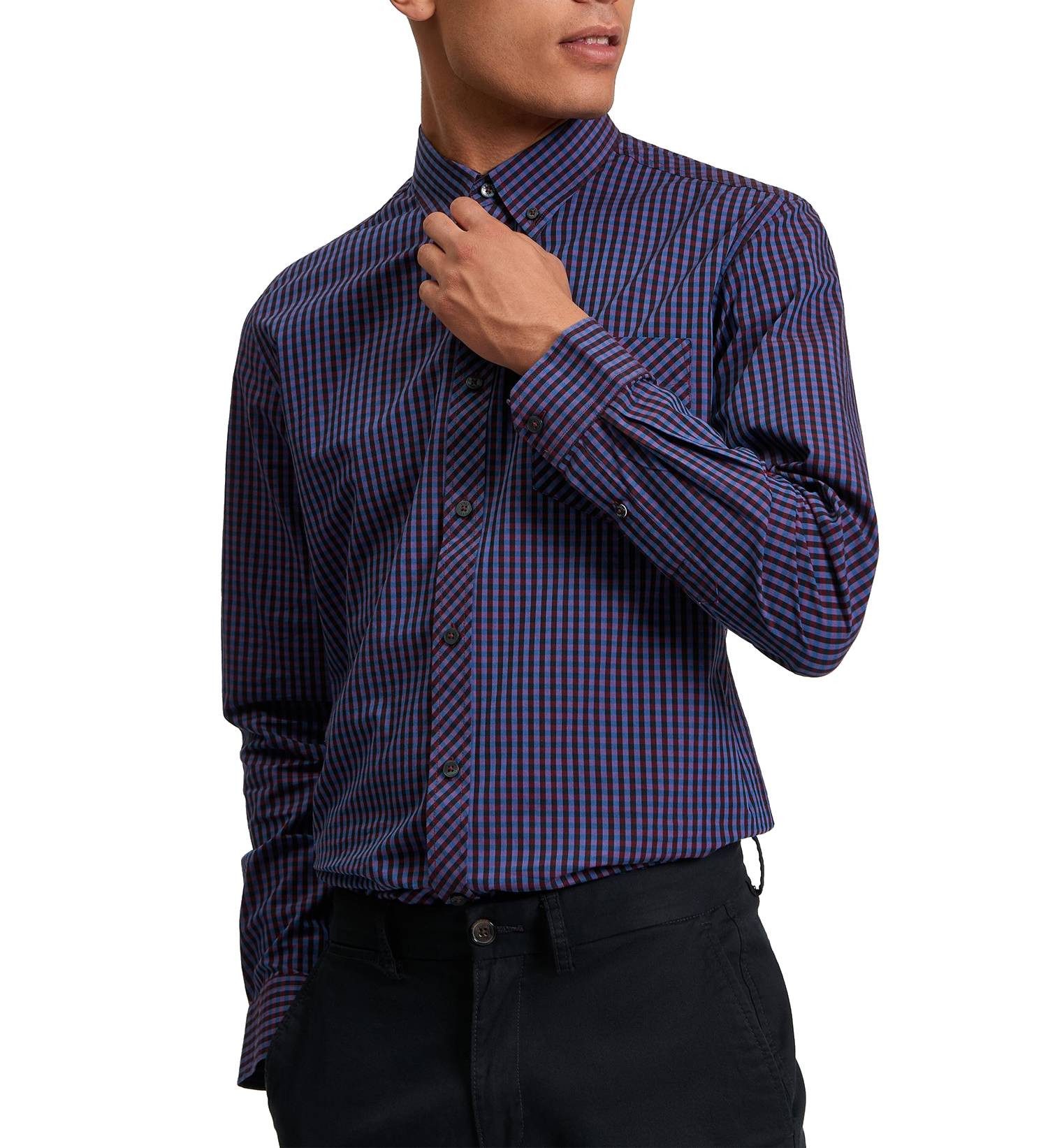 Ben Sherman Langarmhemd Hemd Ben Sherman LS Signature Gingham