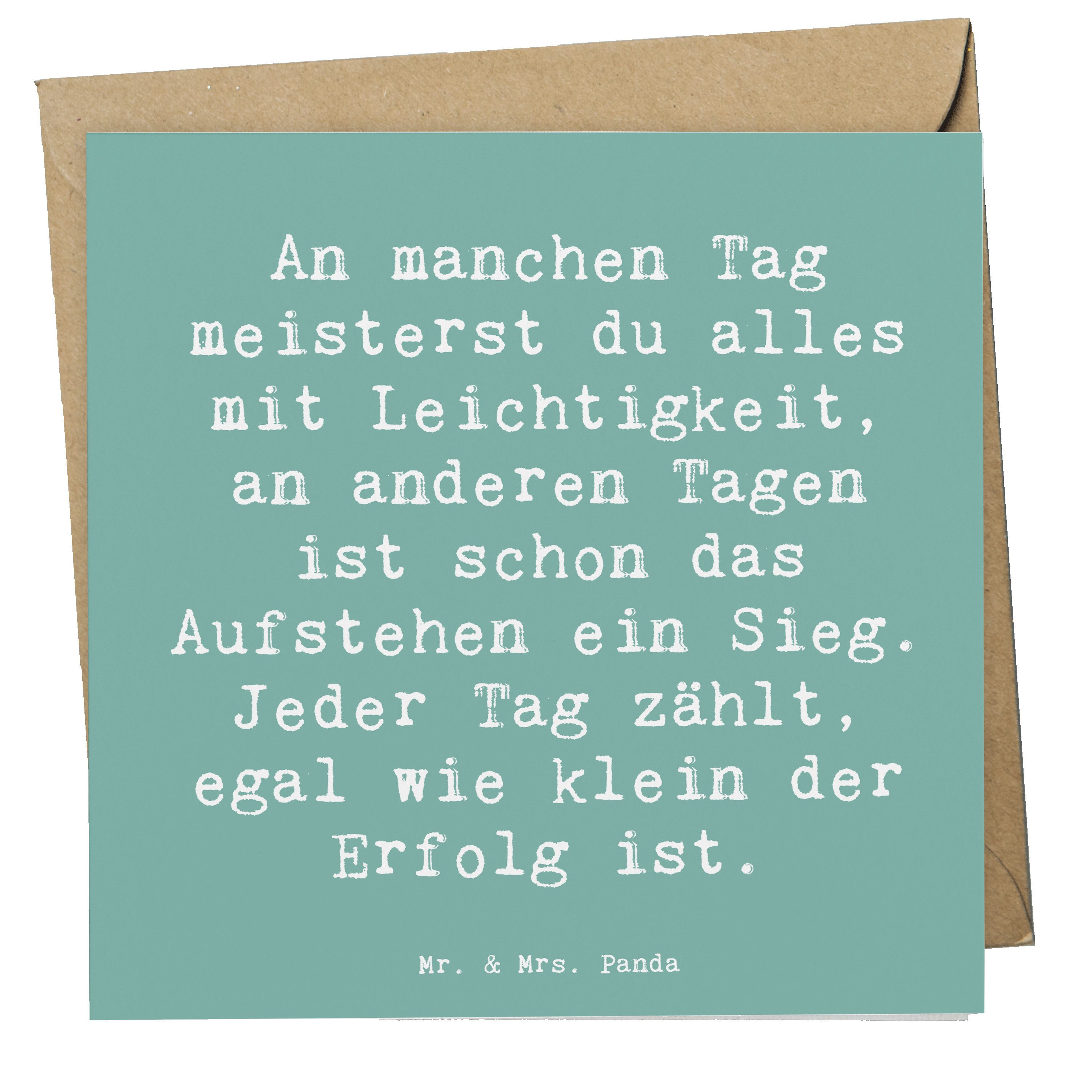 Grußkarte Leichtigkeit im Alltag - Meeresbrise - Geschenk, Herausforderung, Gef