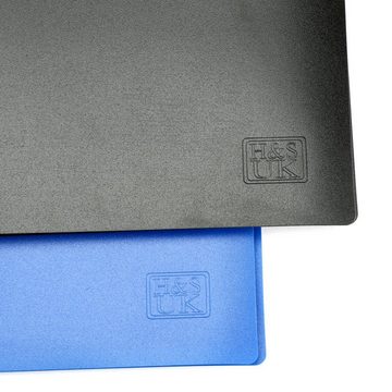 H&S Organisationsmappe Blaue schwarze A4 Präsentationsmappe mit 100 Taschen, Blaue schwarze Präsentationsprojektmappe A4 mit 100 Taschen