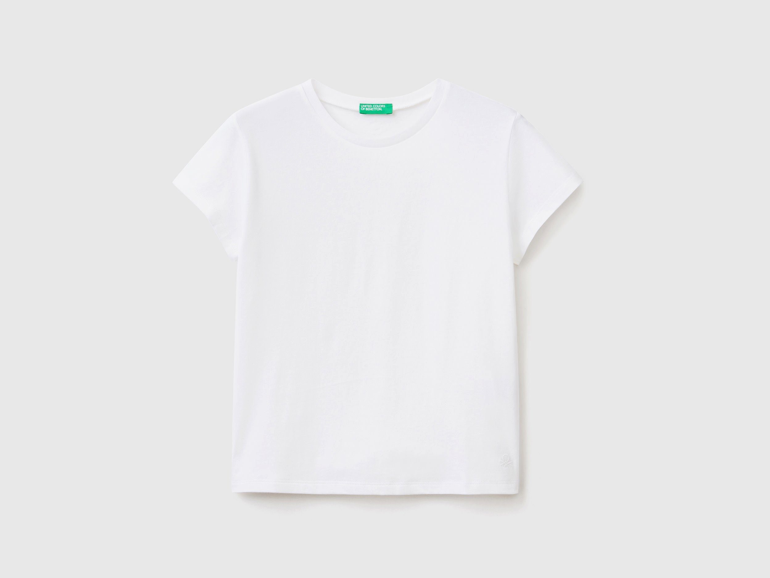United Colors of Benetton T-Shirt mit Markenlabel, T-Shirt von Benetton für  Kinder