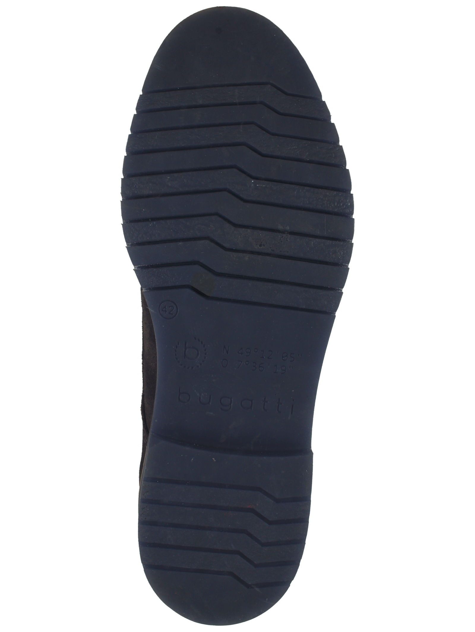 bugatti Stiefelette Veloursleder . Schnürstiefelette