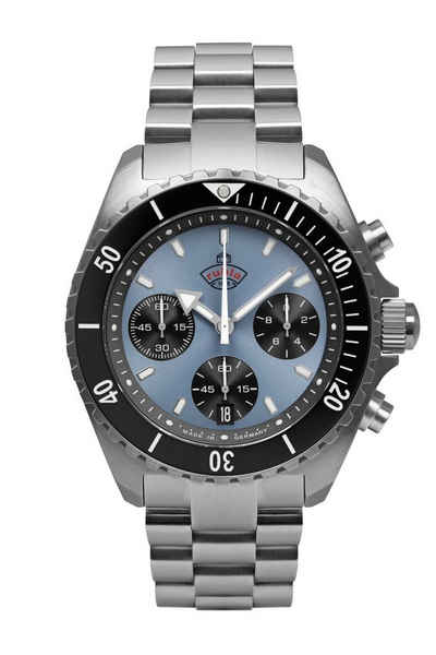ruhla Chronograph Glasbach Cup, 4970M5, Made in Germany