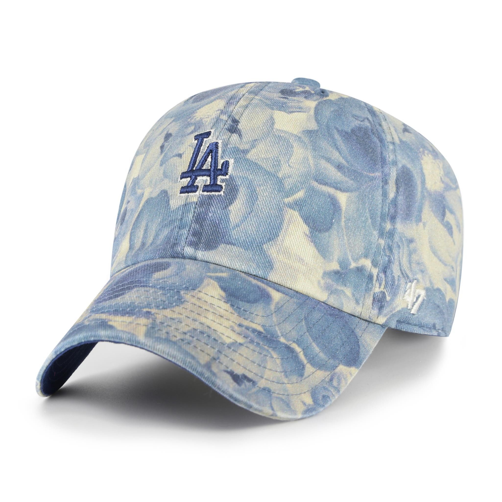 Baseball Cap '47 Brand MLB Cap Los Angeles Dodgers GARDENIA '47 Clean Up Blue