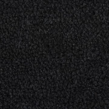 Fußmatte Fußmatte Schwarz 65x100 cm Kokosfaser Getuftet Abtreter Fuß Schuh, vidaXL, Rechteck, Höhe: 0 mm