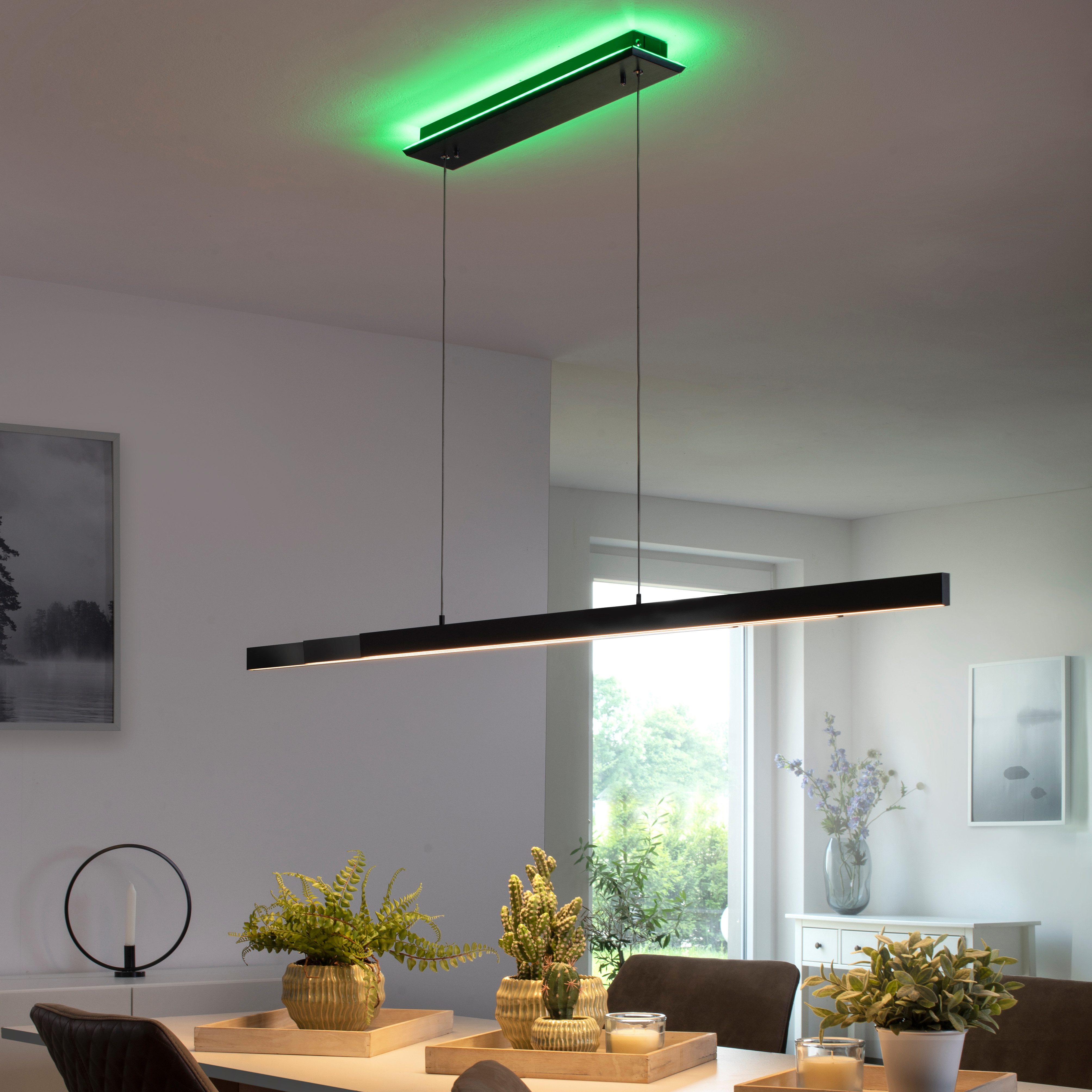 Neuhaus Q SMART HOME LIGHTS LED Pendelleuchte Q-ARIAN, Smart Home, LED fest integriert, warmweiß - kaltweiß
