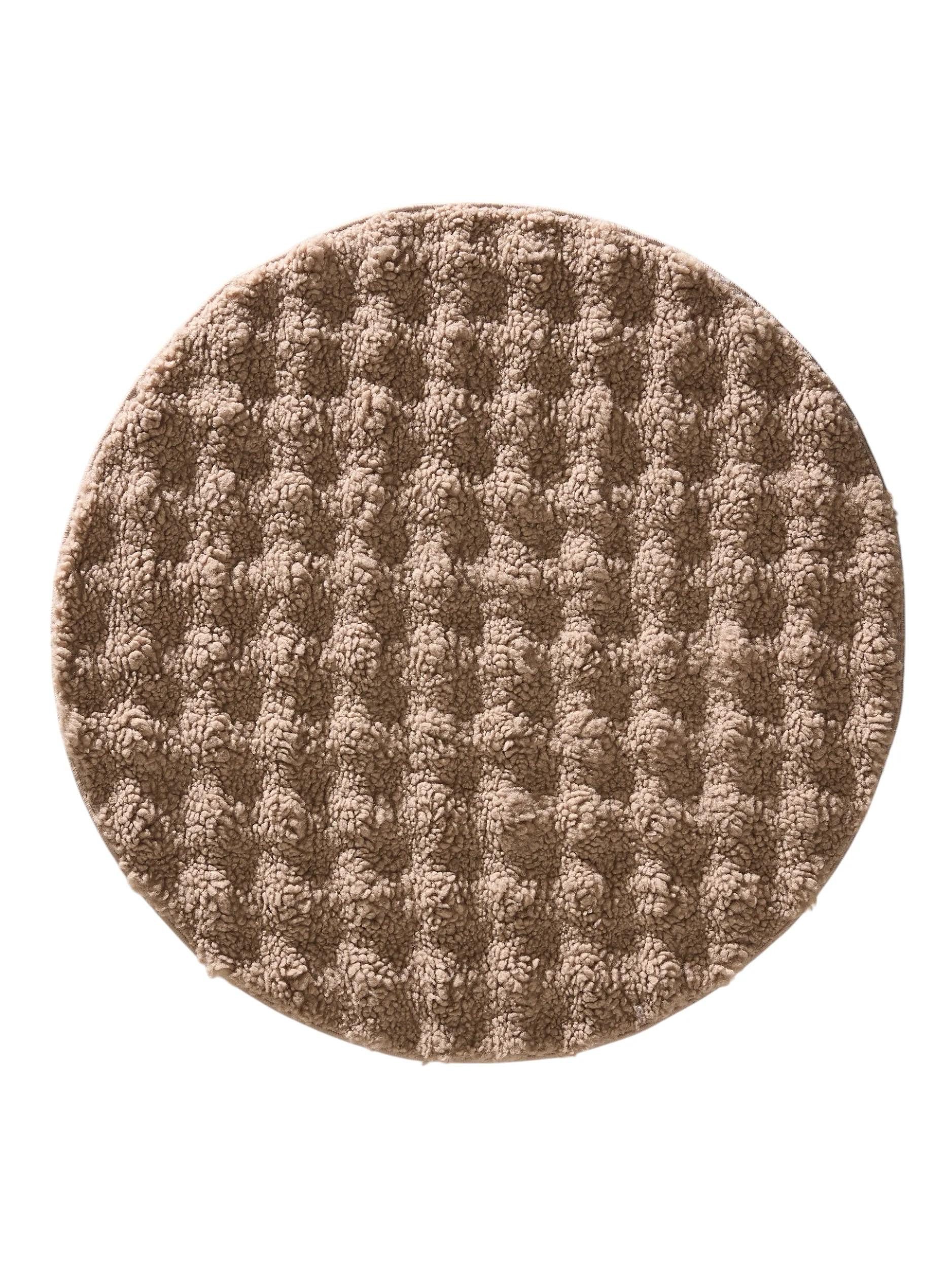 benuta Teppich Ted, rund, Höhe: 6 mm, Kunstfaser, Berber, Ethno-Style, Wohnzimmer