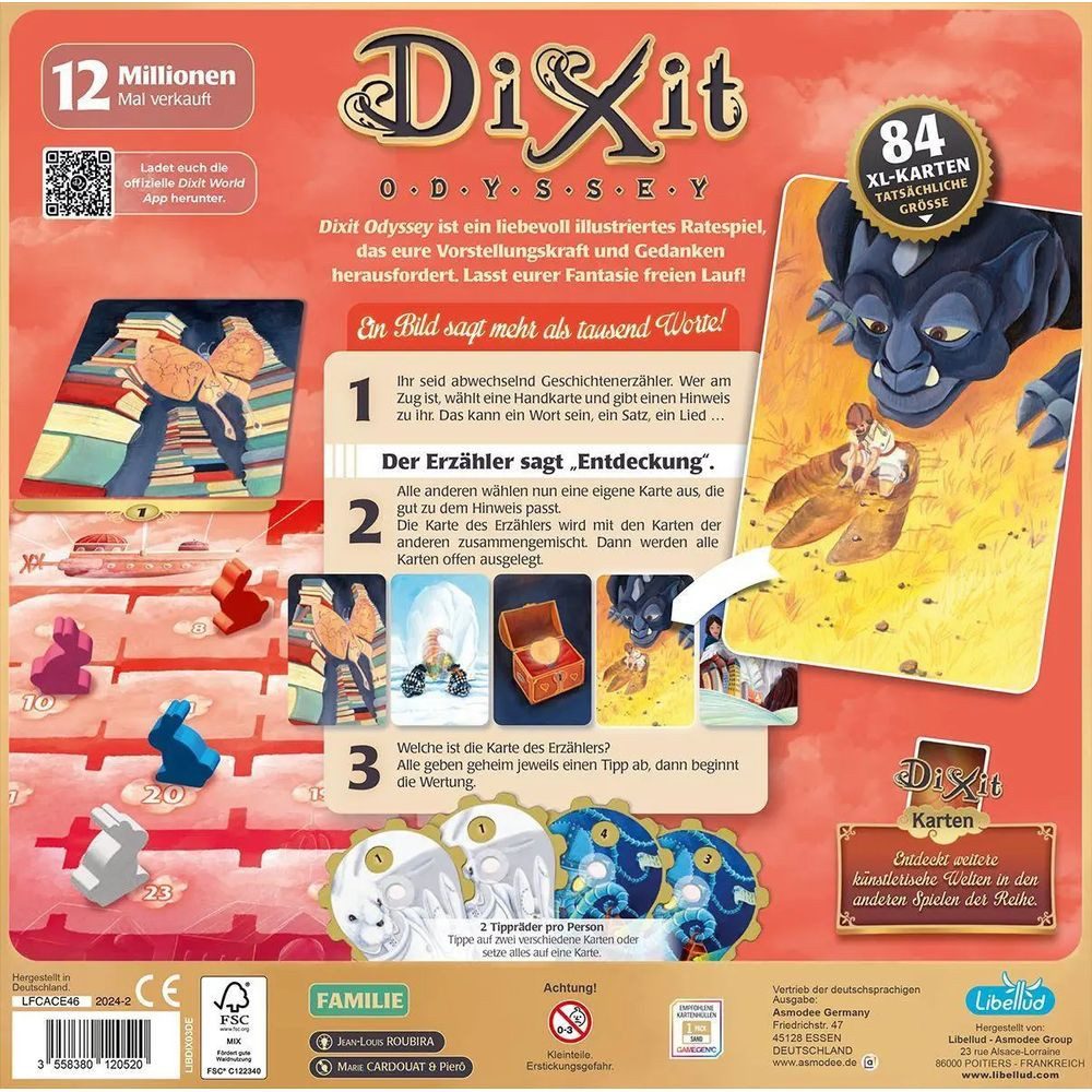 Asmodee Spiel Dixit Odyssey