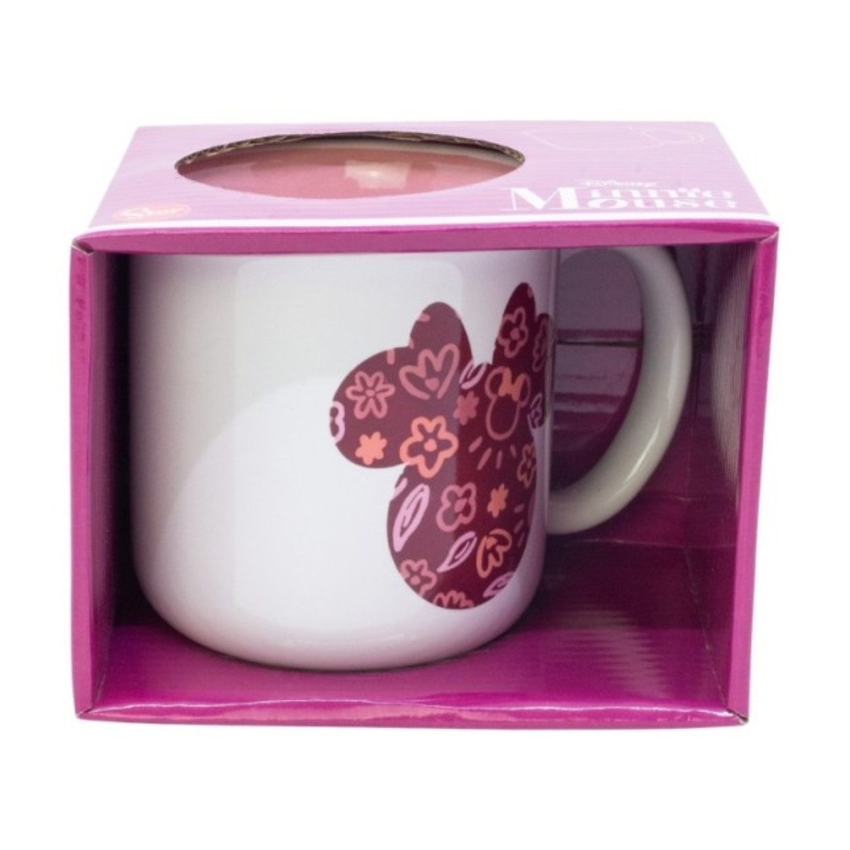 Disney Minnie Mouse Tasse Cherrylicious Frühstückstasse 400 ml in Geschenkbox