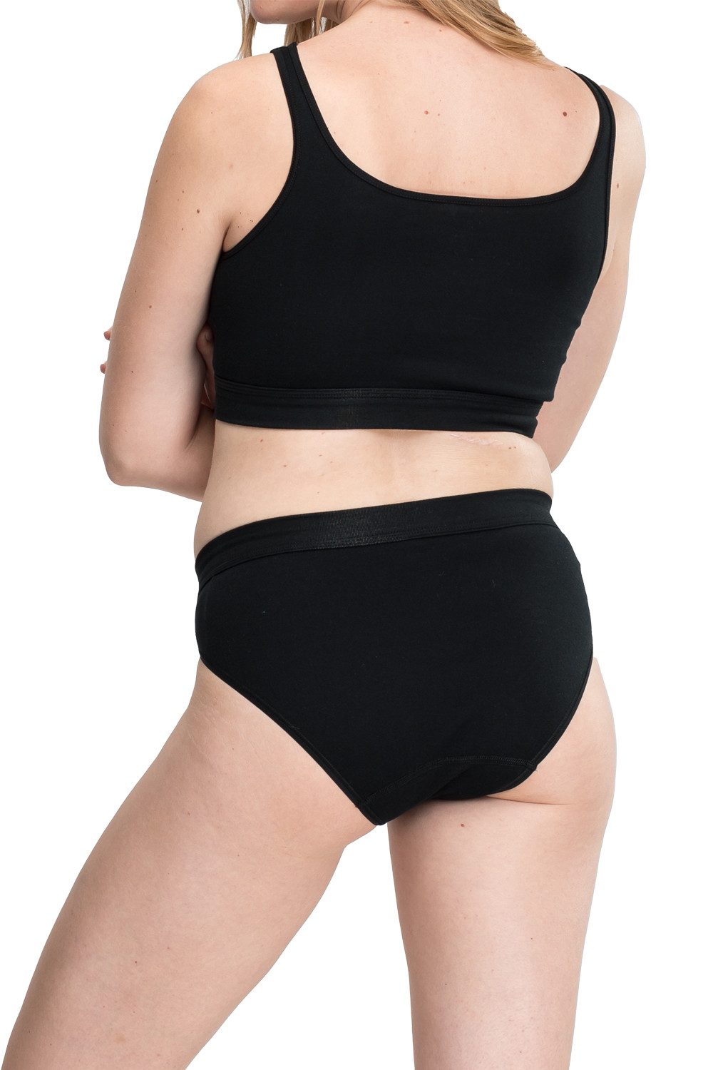 Speidel Bustier Bio Cotton Sport Edition (Vorteilspack, 3-tlg., 3er-Pack) Damen Trägerbustier, kurzes Top aus 100% Bio-Baumwolle