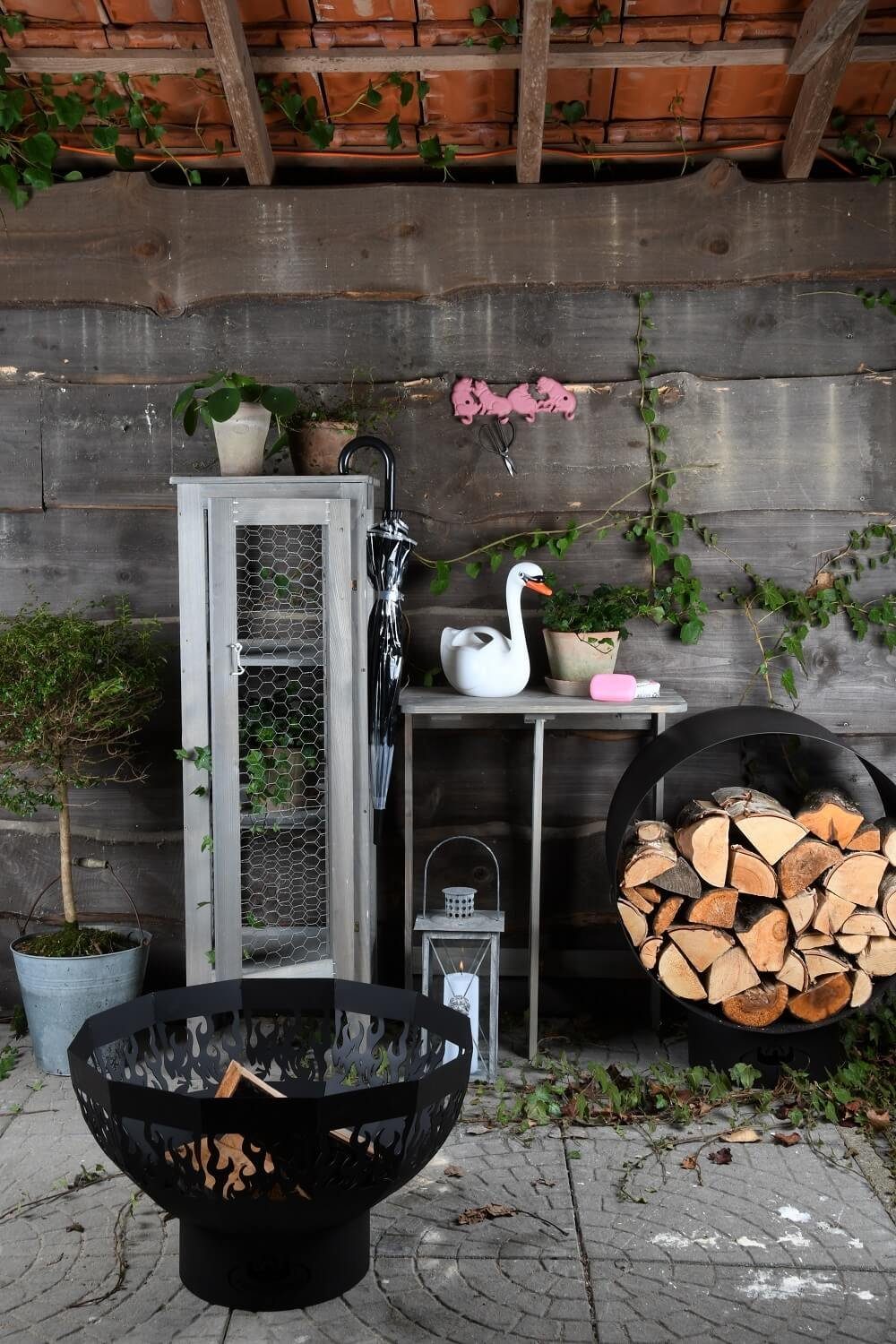 esschert design Übertopf 12 cm hoch Aged Terracotta Blumentopf Übertopf Umt günstig online kaufen