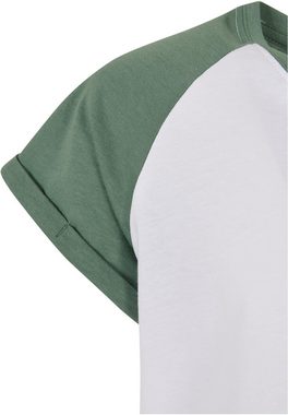 URBAN CLASSICS T-Shirt Urban Classics Damen Girls Contrast Raglan Tee 2-Pack (1-tlg)