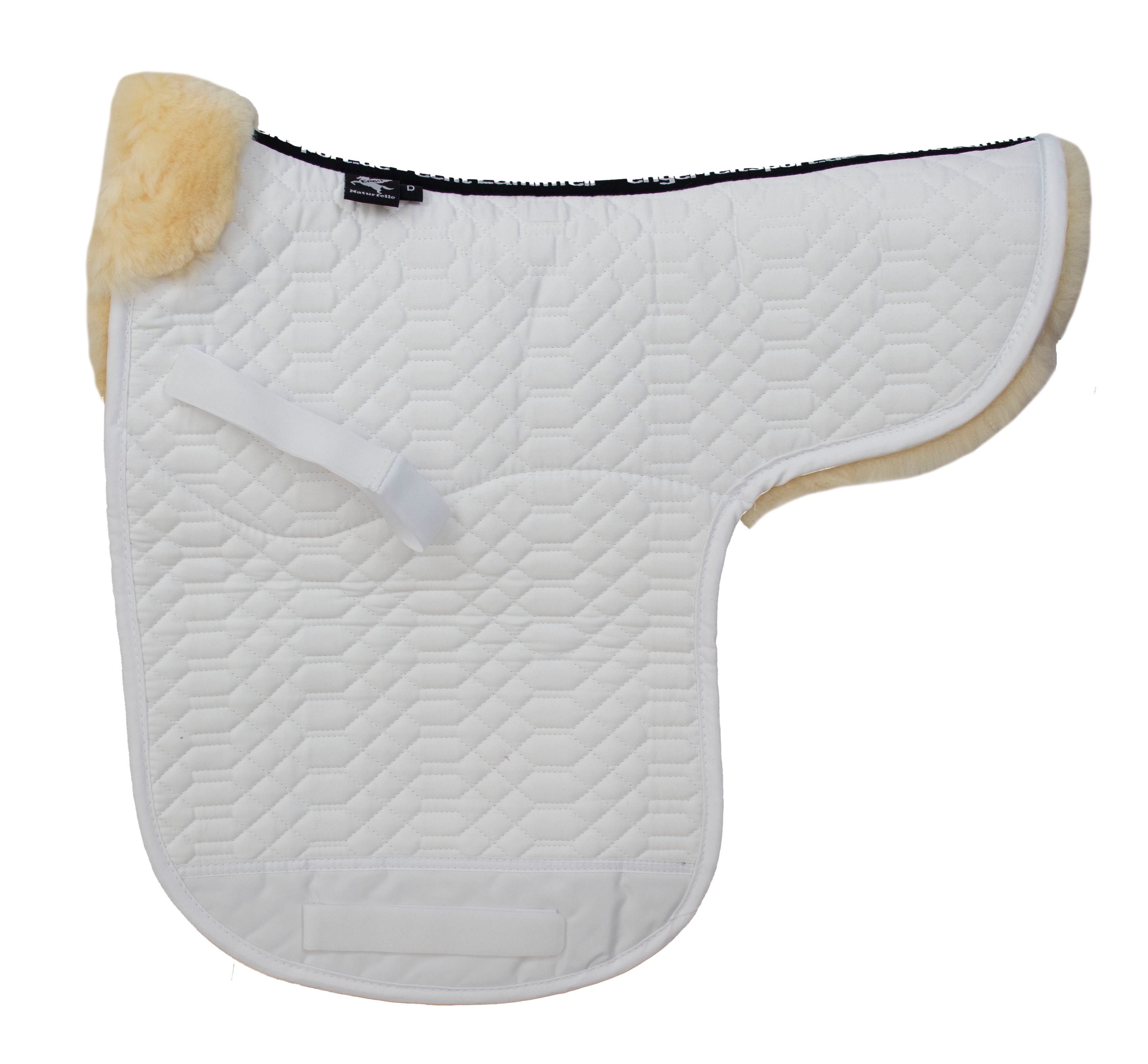 Engel Reitsport Sattelpad Satteldecke SADEK1 Lammfell & Baumwollsteppstoff Fell in Sattellage, (1-St)