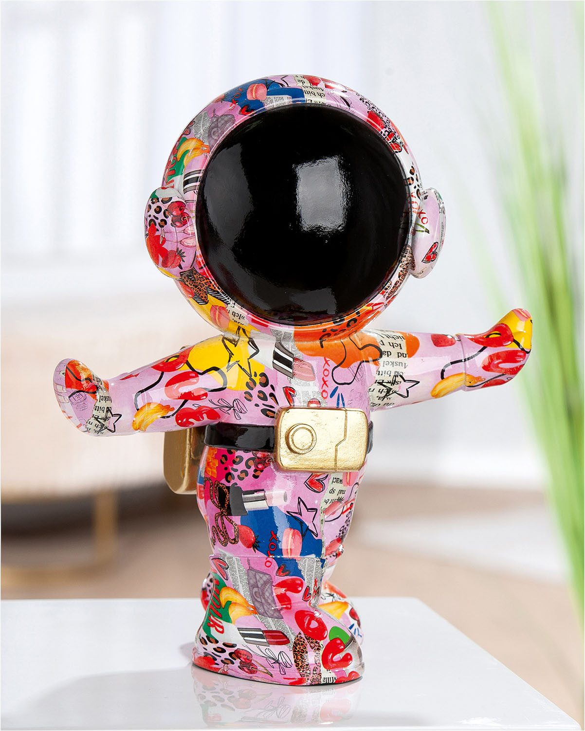 GILDE Skulptur Figur Astronaut OOH LALA