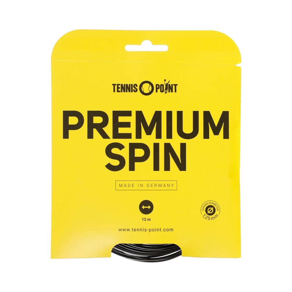 Tennissaite Premium Spin12m black