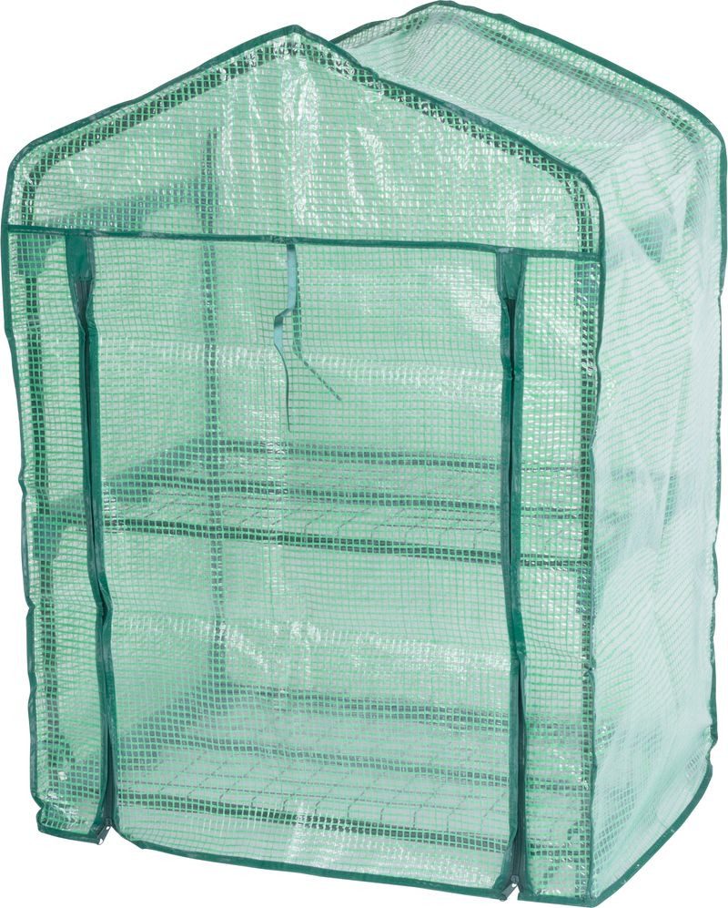 Thumbnail - PROREGAL® Gewächshaus PIVY Micro Gewächshaus, HxBxT 94x69x49cm, 2 Böden, Grün, Garten od
