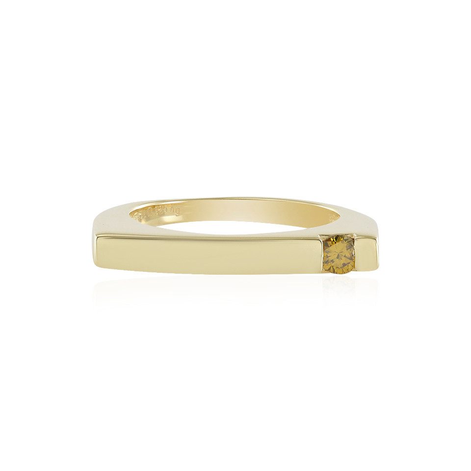 Cavill Diamantring Raffinierter vergoldeter Ring mit günstig online kaufen