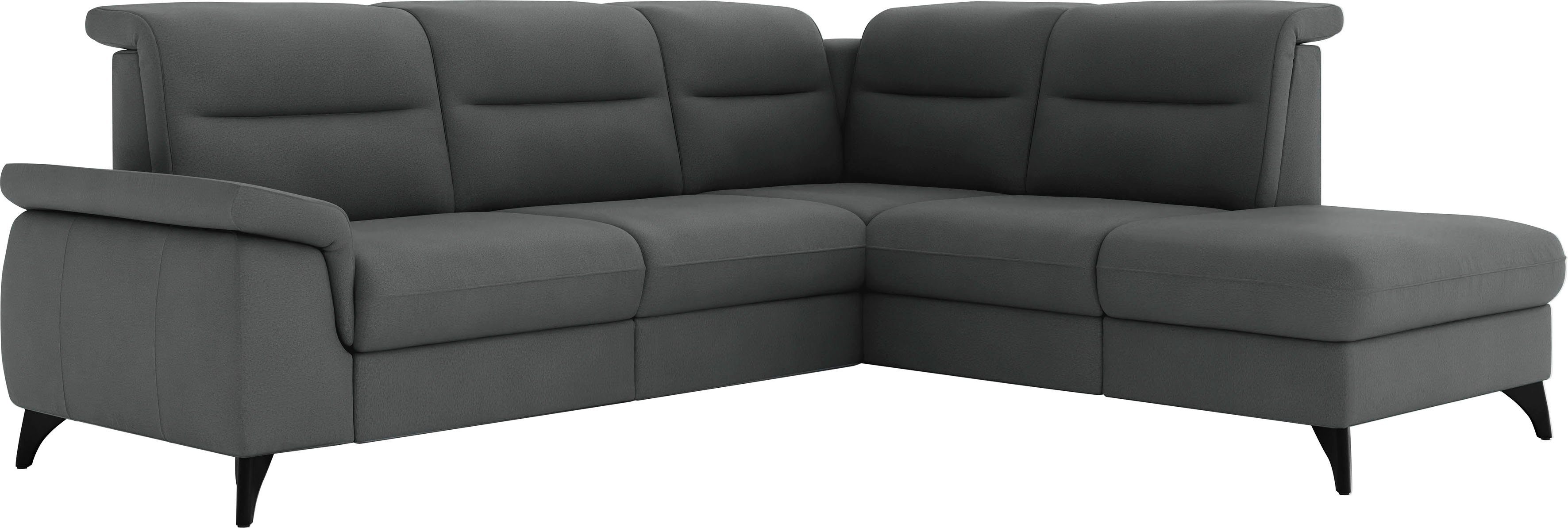 sit&more Ecksofa "Astoria L-Form", wahlweise mit motorischer Relaxfunktion günstig online kaufen