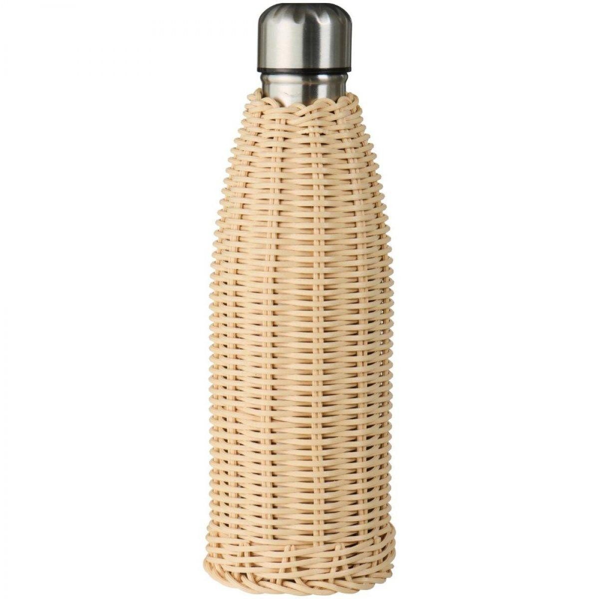 Ib Laursen Thermobecher Ib Laursen Thermosflasche Polyrattangeflecht Natur