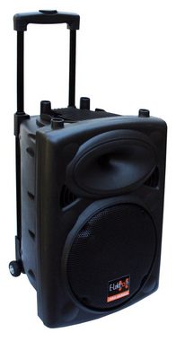 E-Lektron EL25-M mobile Soundanlage Party-Lautsprecher (Bluetooth, 250,0 W, Bluetooth 5.0 TWS, Talkover-Funktion, Funkmikrofon, Echo-Effekt)