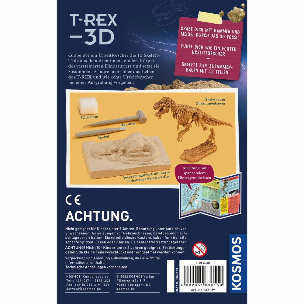 Kosmos Experimentierkasten T-Rex 3D