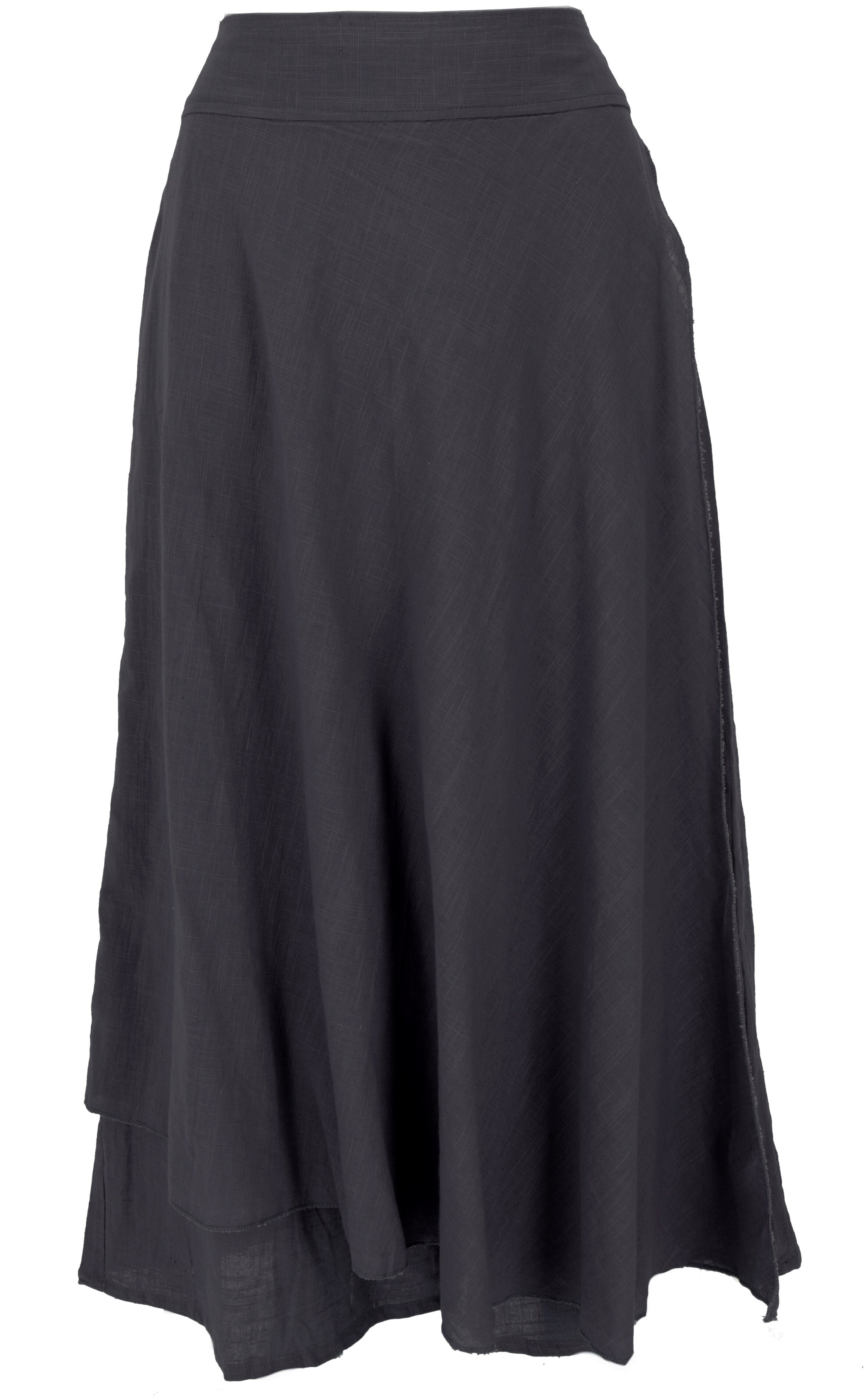 Guru-Shop Relaxhose Ethno Hosenrock, Boho Maxirock, Sommerrock -.. alternative Bekleidung – Bild 3 von 5