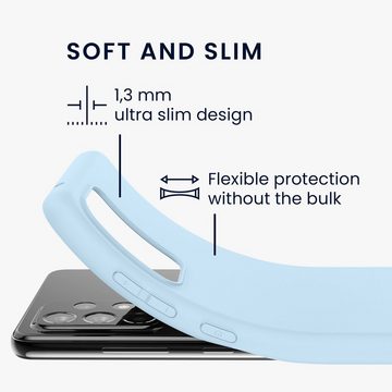 kwmobile Handyhülle Hülle für Samsung Galaxy A52 / A52 5G / A52s 5G, Hülle Silikon - Soft Handyhülle - Handy Case Cover