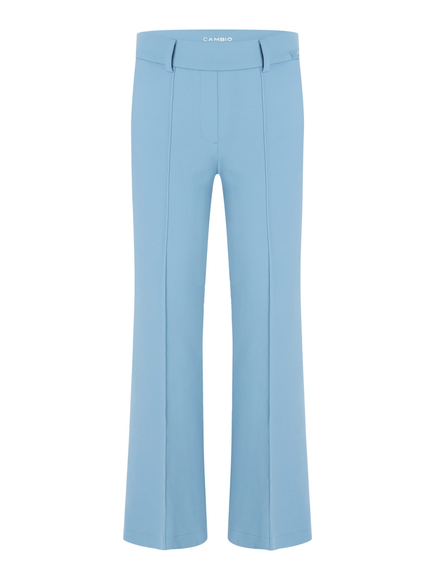 Cambio Stoffhose blau, Casual, Polyamid, Unifarben, Regular Fit, Mittel