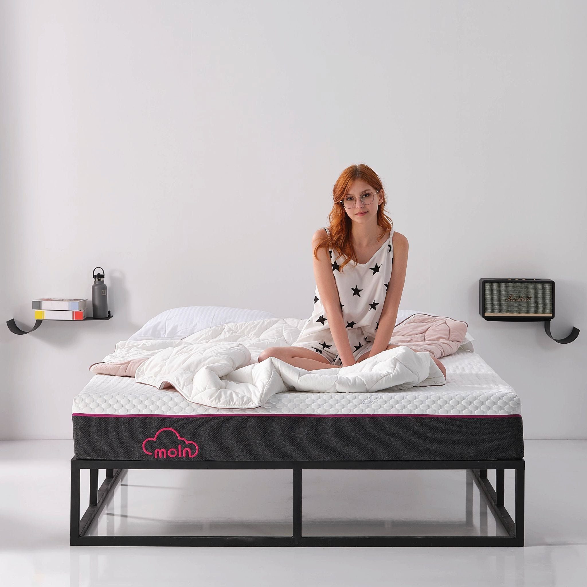 Visco-Matratze Boxspring Matratze, Viscoschaum Matratze Reißverschluss, gowoll, 24 cm hoch, 140x200-160x200 Mattress