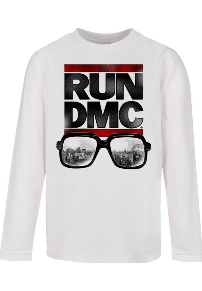 F4NT4STIC T-Shirt Run DMC Hip-Hop Music Band NYC Musik,Band,Logo, Weiter  Schnitt mit breiten, bequemen Ärmelbündchen